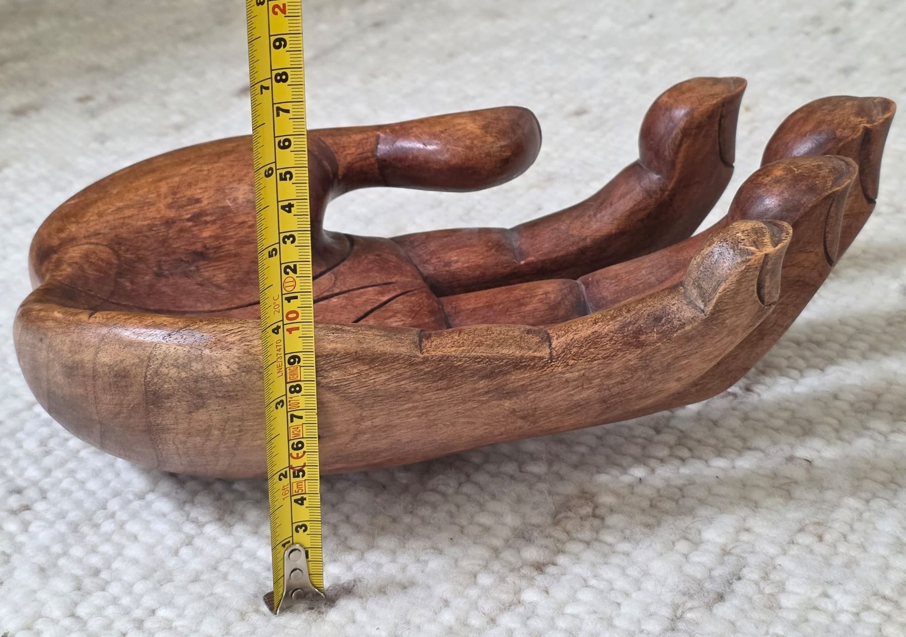Tutte le decorazioni: Dekoschale Hand Holz – Usato da Rheinsulz venduto da Dred 8