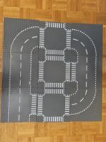 lego 7280 et 7281 lot de 9 plaques  Straight & Crossroad
