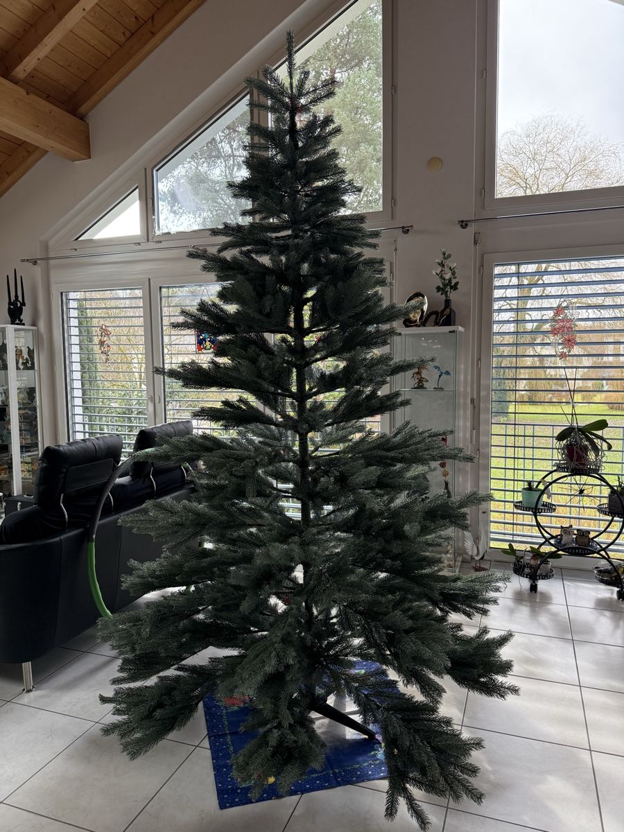 Tutte le decorazioni: Hallerts Artificial Christmas Tree - 2m 40cm – Usato da Utzenstorf venduto da Victoria666