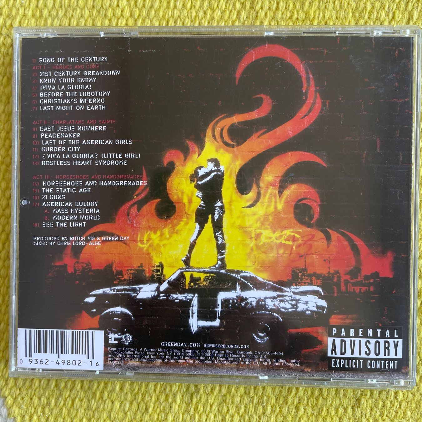CD: GREEN DAY-21ST CENTURY BREAKDOWN – Usato da Rorschacherberg venduto da CD-Roli 1