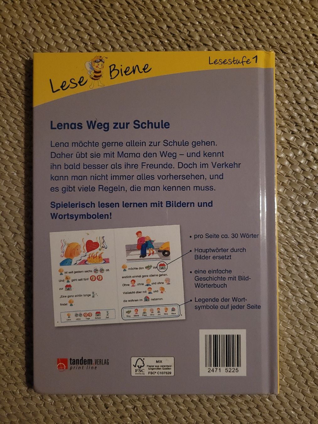 Bücher: Lese Bienie: Lenas Weg zur Schule – Gebraucht aus Perlen von Safari_23 1