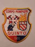 Feuerwehr Badge "Corpo pompieri Quinto"