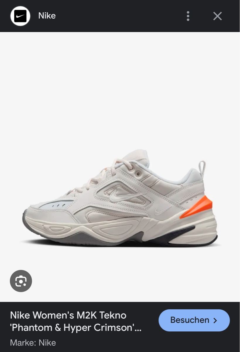Nike Herrenschuhe: Nike Women's M2K Tekno 'Phantom & Hyper Crimson' – Gebraucht aus Solothurn von F.G10R 3