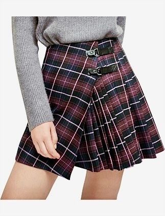 Maje Jupe Tartan 38