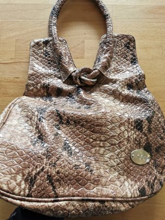Handtasche Schlangenoptik