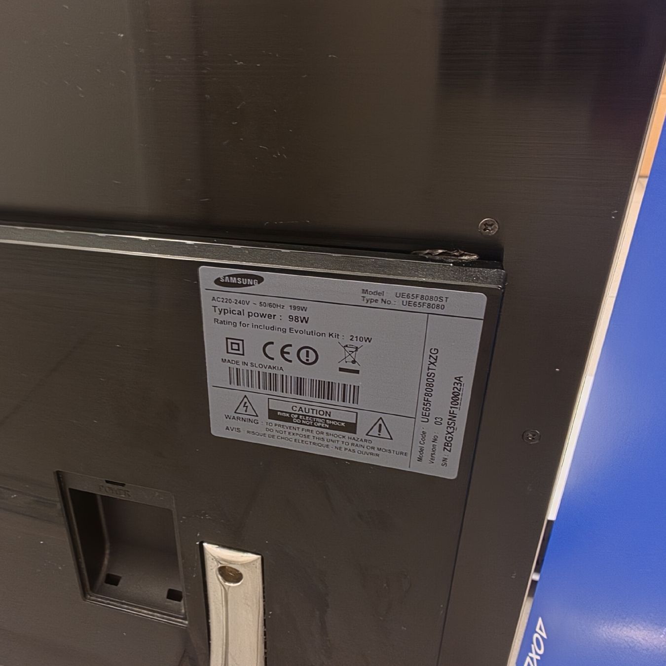 Fernseher: Samsung 65" TV UE65F8080ST – Gebraucht aus Suhr von mhar5034 3