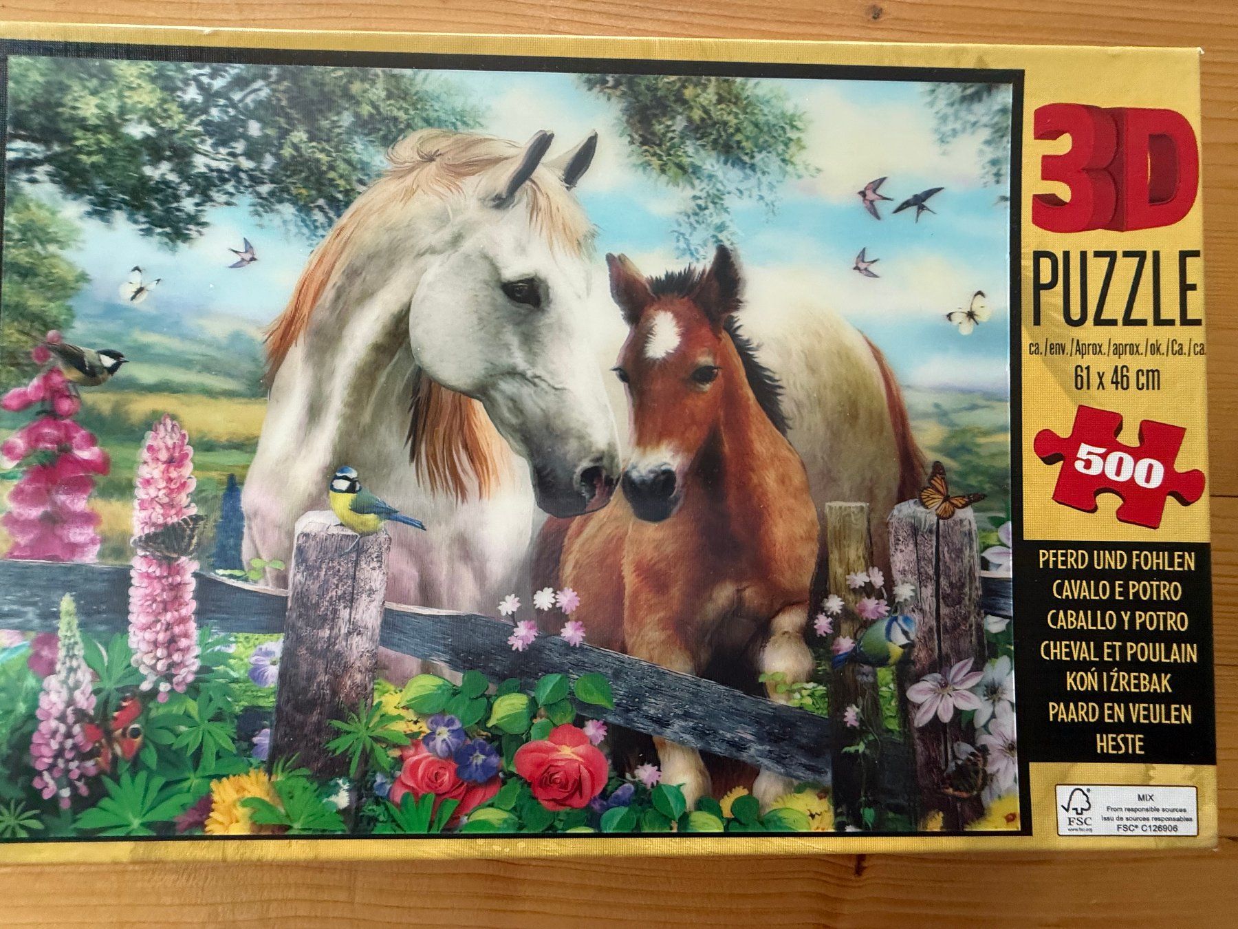Puzzle: Puzzle 3 D 500 Teile – Usato da Kirchdorf AG venduto da coco123