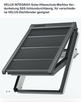 VELUX INTEGRA Solar-Hitzeschutz-Markise Verdunkelung