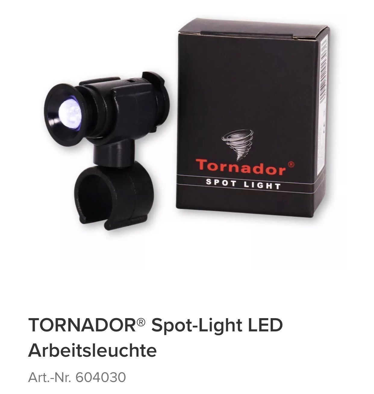 Lampade: Original Tornador Spot-Light LED – Nuovo e nell'imballaggio originale da Oetwil am See venduto da Bigrico