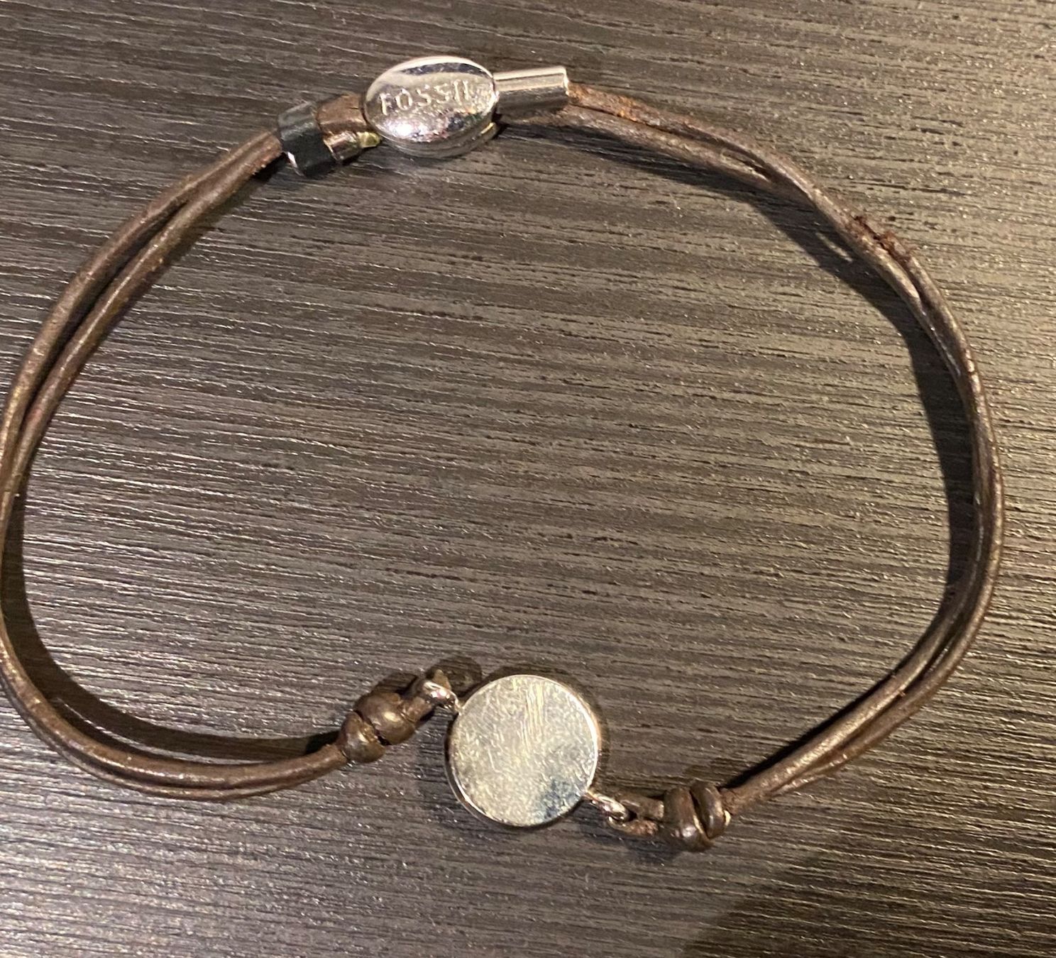 Fossil Bracciali & Braccialetti: Fossil Lederarmband – Usato da Laax venduto da kri_95f5 3