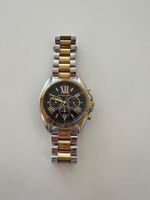 Michael Kors Unisex Uhr gold/weiss Stahl Chrono