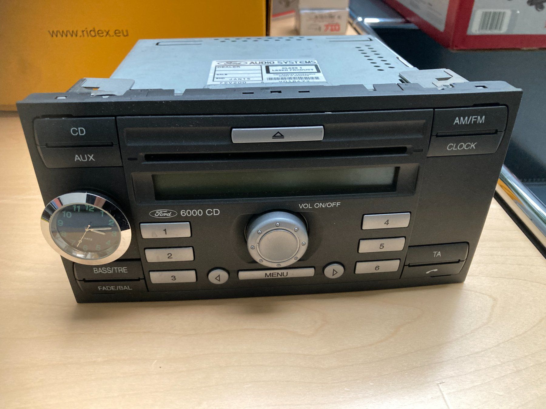 Radio: Ford 6000 CD Autoradio - Ford Transit – Usato da Cham venduto da WB2223