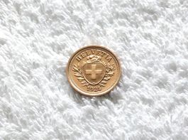 1 centime/Rappen 1924