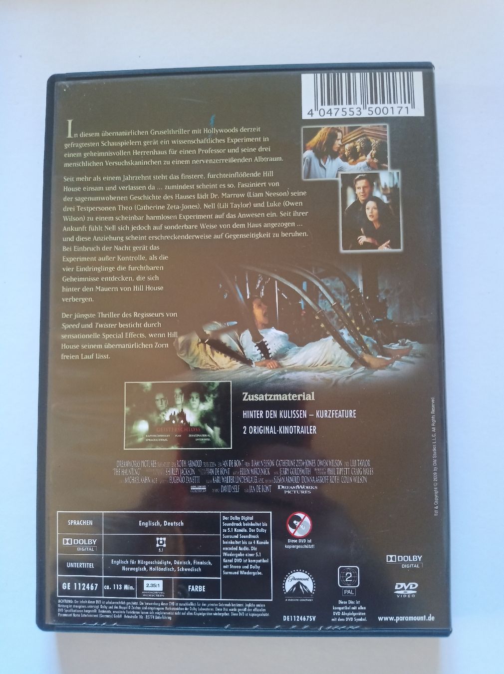 Tutti i DVDs: DVD Das Geisterschloss – Usato da Tann venduto da Veebee6 1