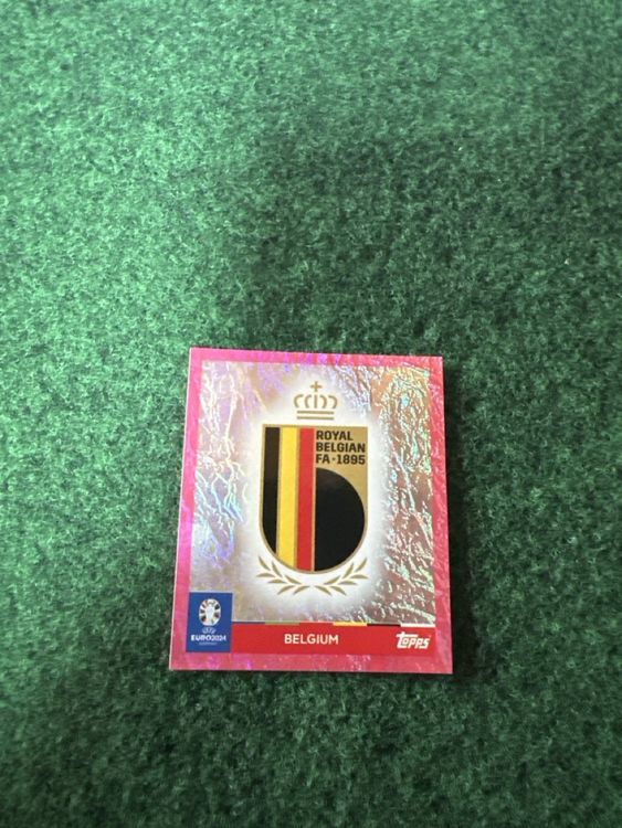 Autocollant Topps Euro 2024 - Tchéquie CZE1 - Parallel - NEUF