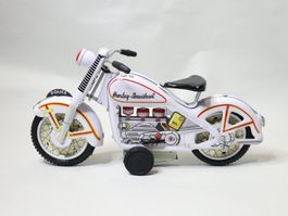 1959 Harley Davidson Police Motorrad Kolben bewegen sich