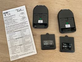 2x Feller BEAMIT IR Handsender 4-Kanal Funkfernbedienung