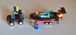 LEGO System 6596 Speedboat mit Trailer guter Zustand