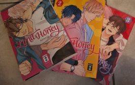 Boys love Manga Limit Honey Band 1 bis 3 neuwertiger Zustand