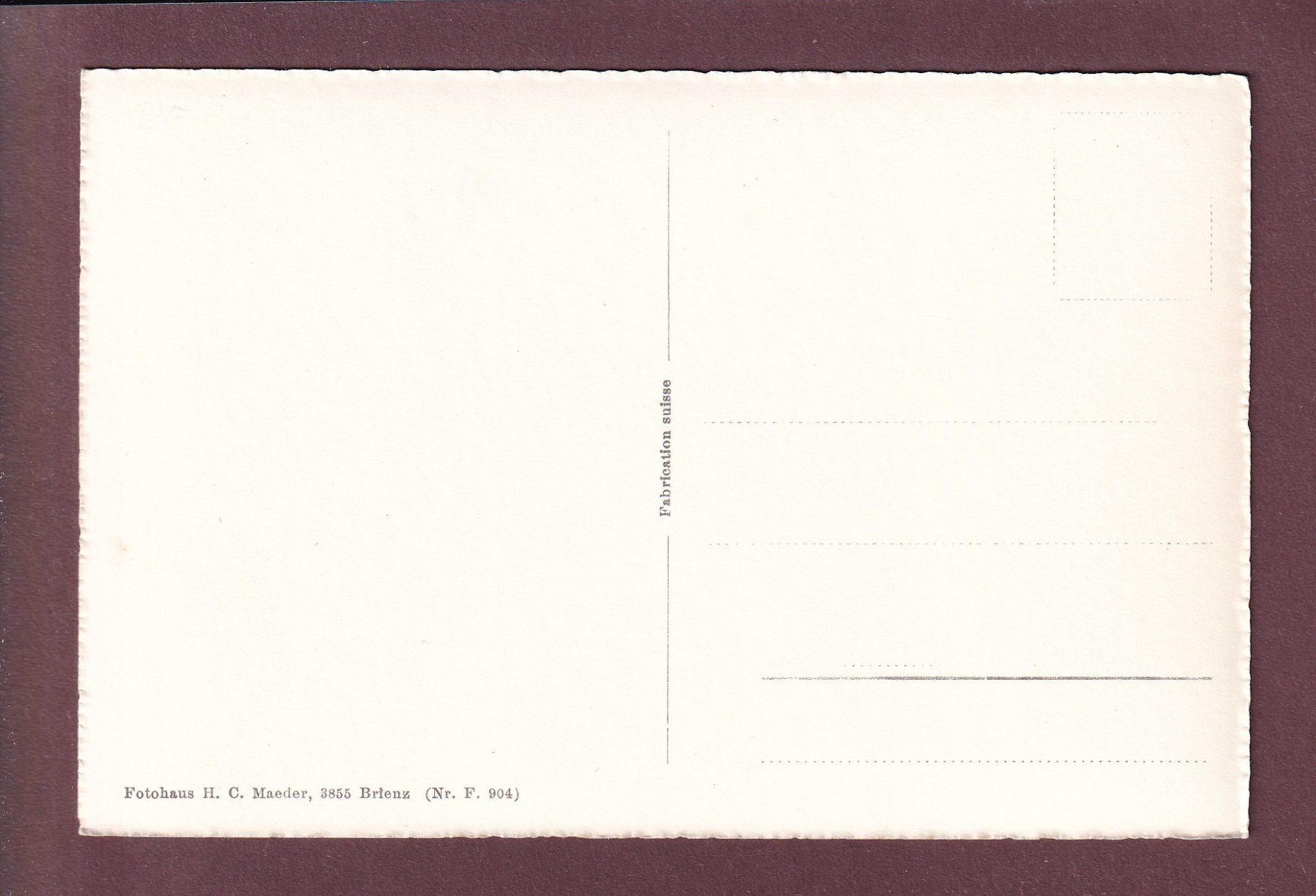 Cartoline postali: BRIENZ - 4 Bilder – Usato da Pully venduto da nicecards 1