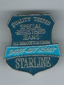 Placchette & Badge: Starline Jeans Pin, – Usato da Zürich venduto da t24_de