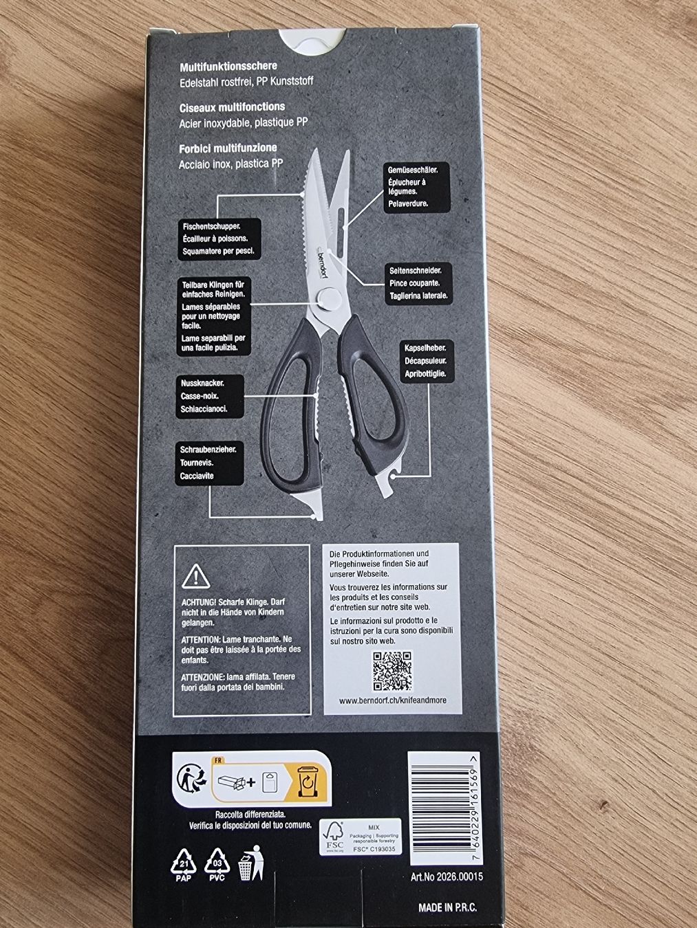 Berndorf Appareils de cuisine: Berndorf Multifunktionsschere neu ungebraucht – Neuf avec emballage d'origine à Winterthur par Christinakim 1