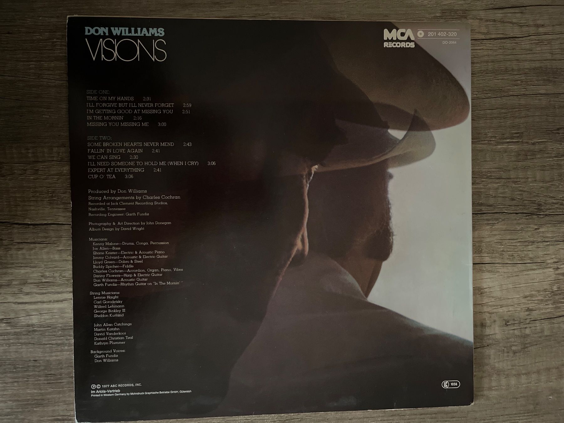 Schallplatten: A195/Don Williams - Visions – Gebraucht aus Frutigen von Philippe_jsp 1