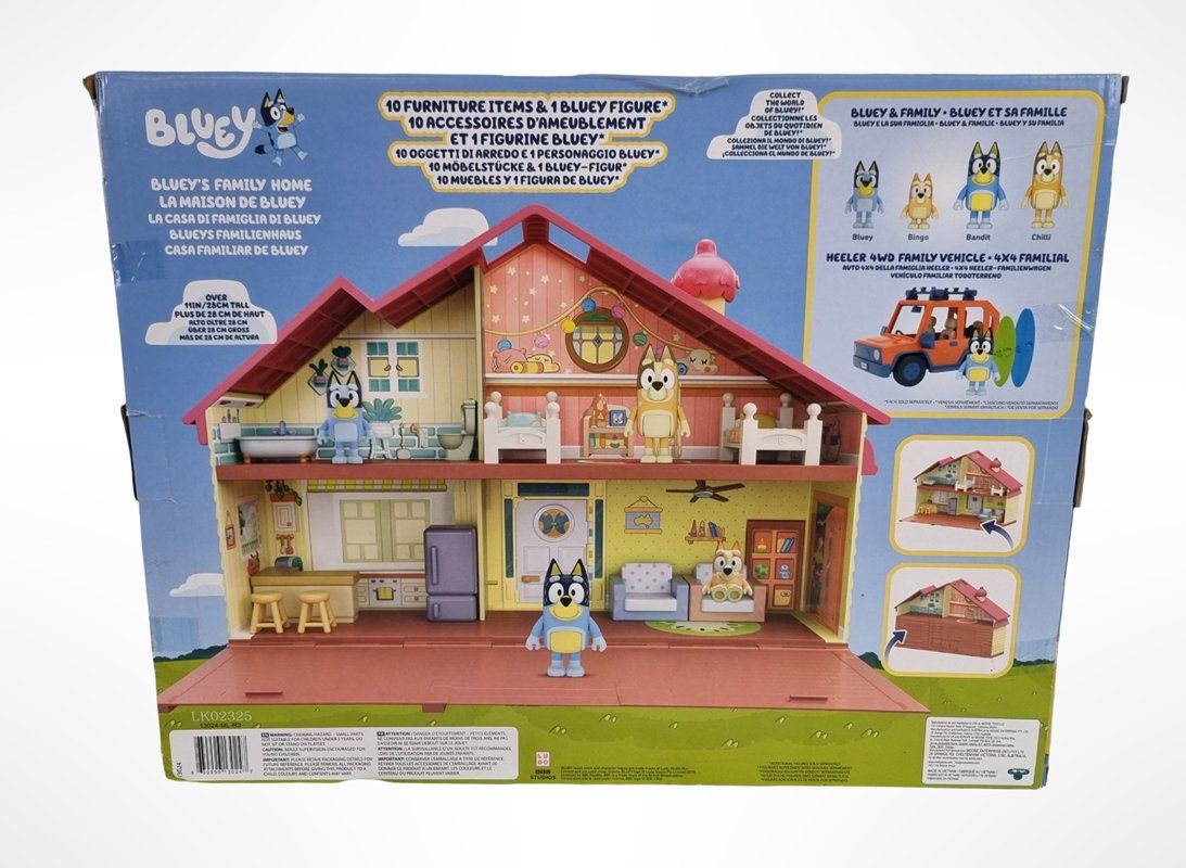 Case e mobili per bambole: MOOSE Bluey's Familienhaus – Nuovo (secondo la descrizione) da Wangen b. Olten venduto da Restwert_Wangen 1