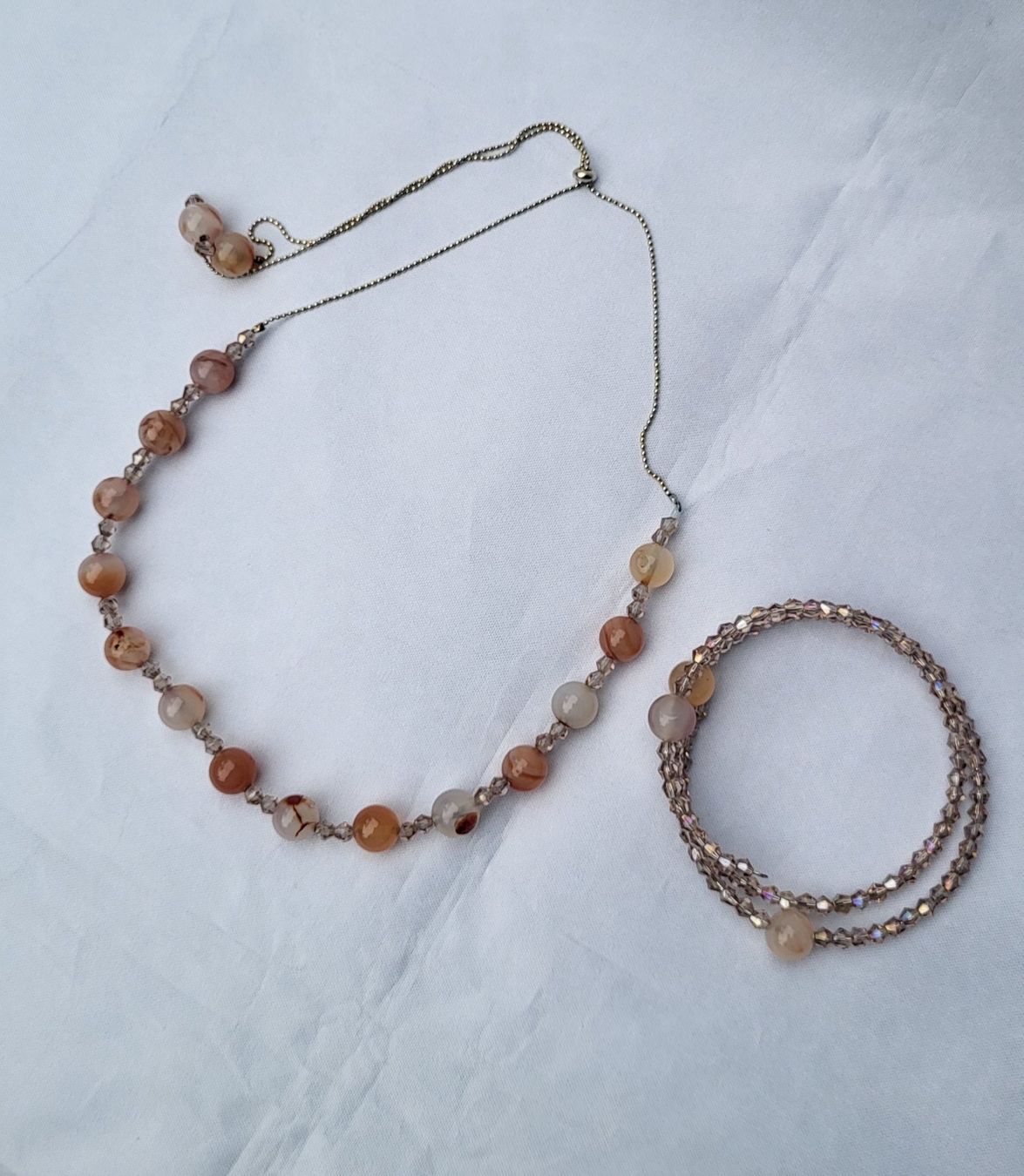 Catenine: Collier +bracelet – Nuovo (secondo la descrizione) da Fribourg venduto da VictoriaShop7 1