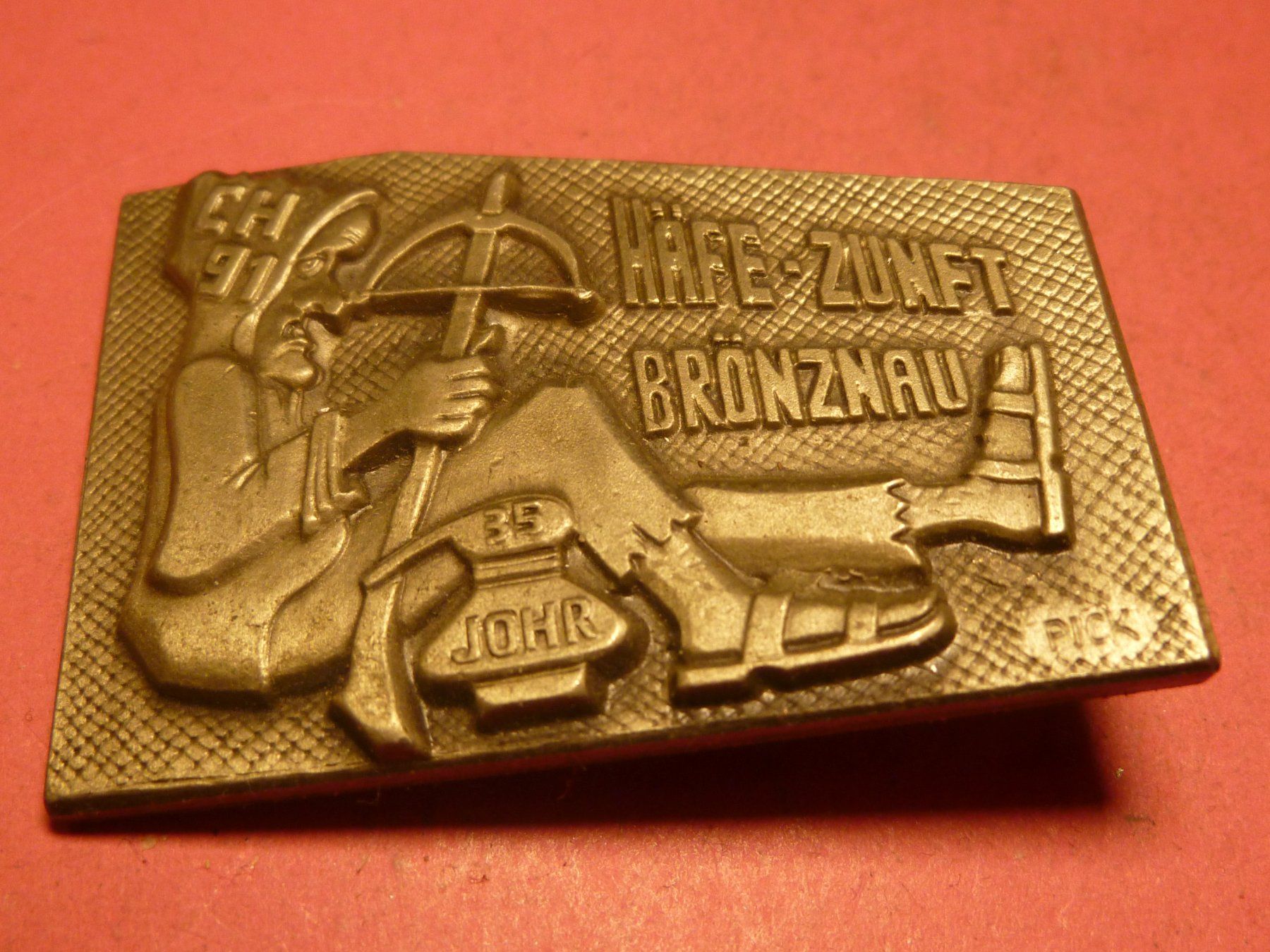 Placchette & Badge: BRÖNZNAU 1991 SILBER – Usato da Ried (Muotathal) venduto da Mandarin02