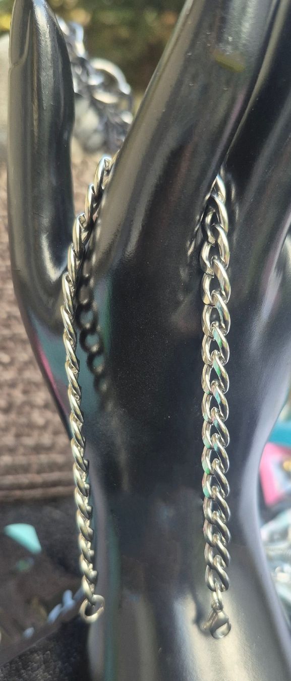 Bracciali & Braccialetti: Bracciale uomo argento catena maglia – Nuovo (secondo la descrizione) da Giubiasco venduto da Stefaniav
