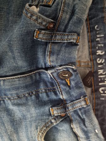gr.152 skinny jeans / blue ridge & super stretch