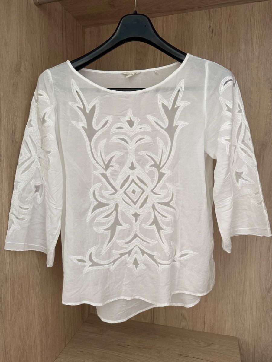 Esprit Blusen: Bluse weiss Gr. 34 Esprit – Gebraucht aus Stansstad von InStyle8