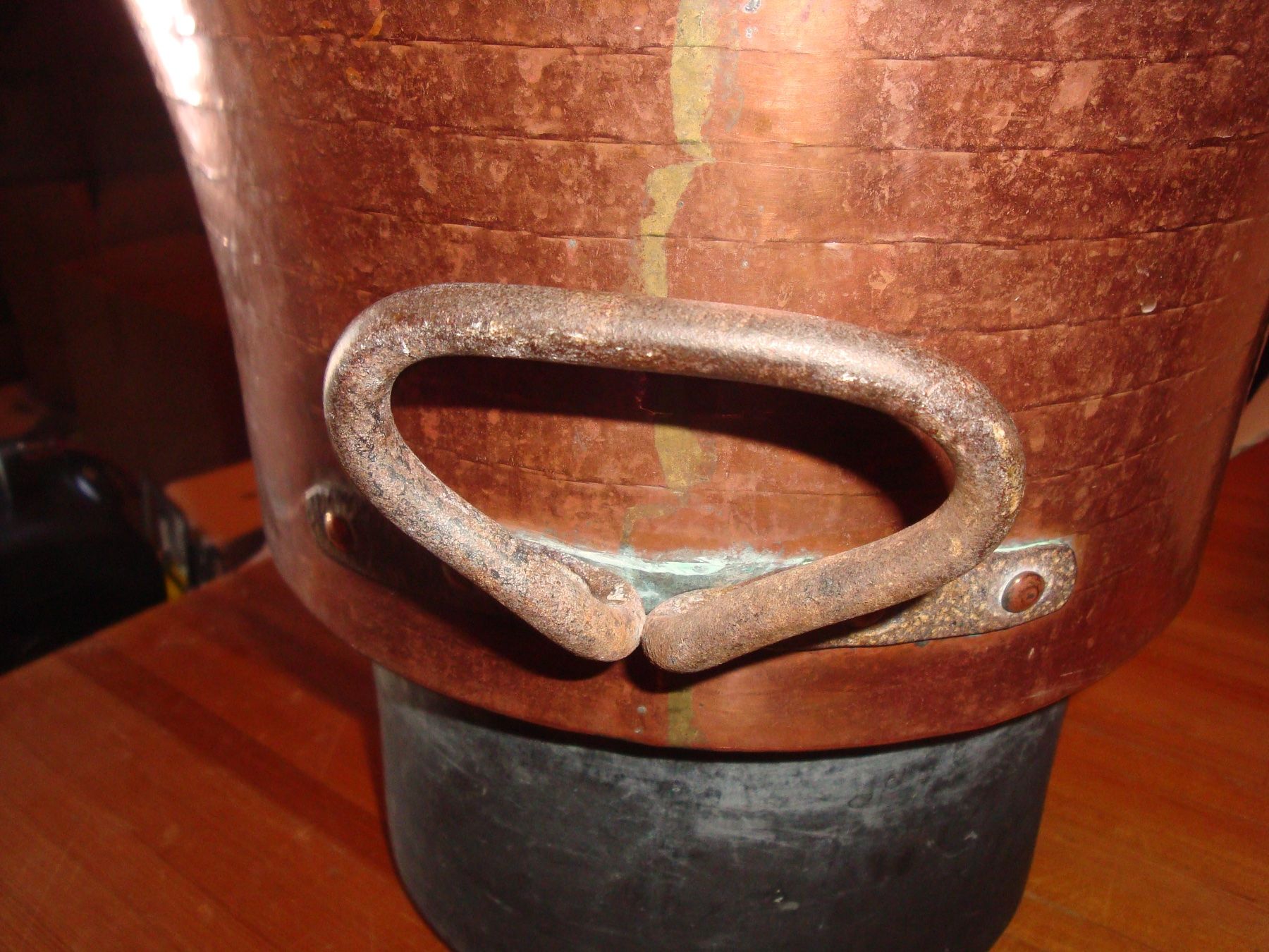 Pentole: Grosser Kupferkessel mit Deckel – Usato da häusernmoos venduto da buc_8ftk 2