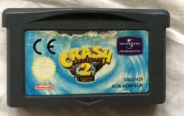 Gameboy Advance - Spiel - Crash Bandicoot 2 N-Tranced