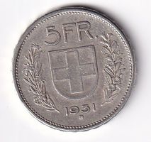 5 Franken 1931