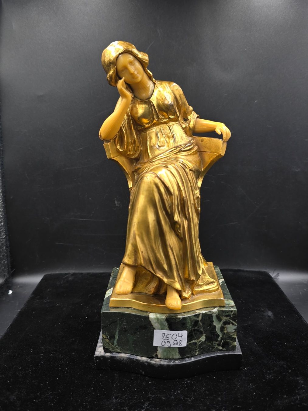 Sculture & Statue: Französische chryselephantine Skulptur – Usato da Rorschacherberg venduto da snOOpydOg11 8
