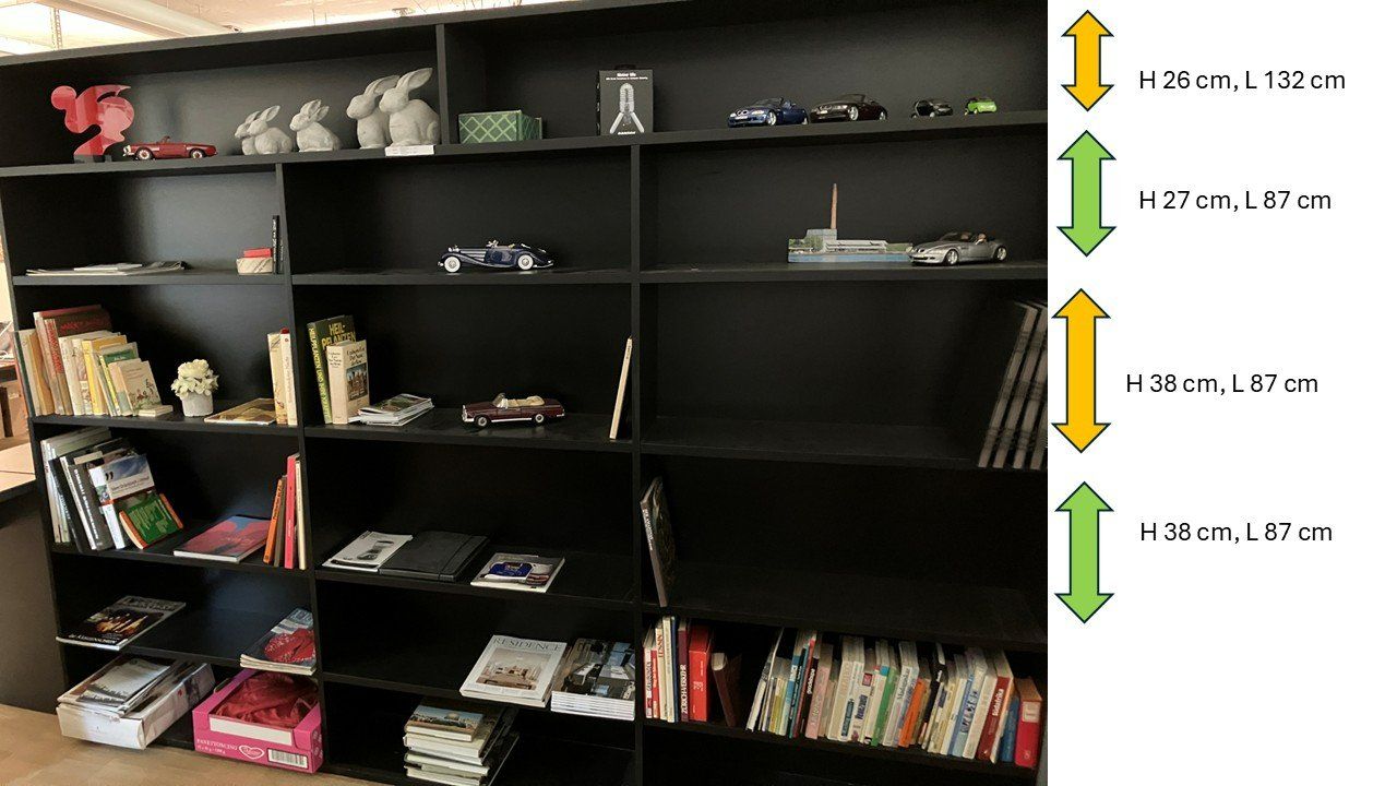 Étagères: Bücherwand Einzelanfertigung – D'occasion à Murg par inf_gy8v 5