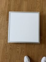 Pannello LED quadrato 60x60 cm luce bianca e colori usato