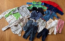 Kleiderpaket/ Kleider/ Hose/ Body/Langarmshirt 68