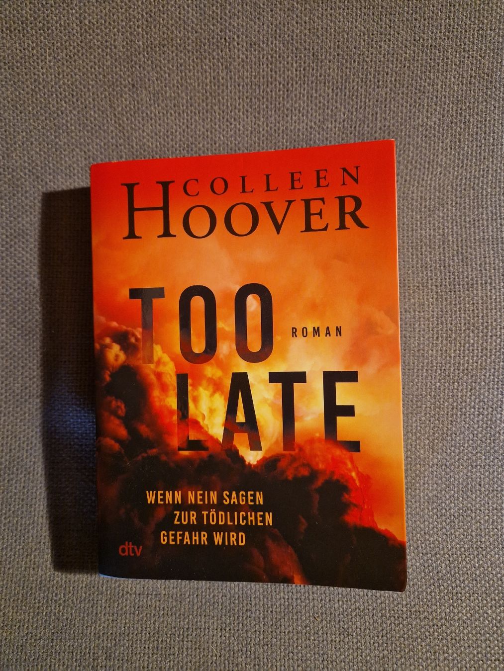 Libri: Buch Colleen Hoover Too Late – Usato da Luthern venduto da Ricolinchen