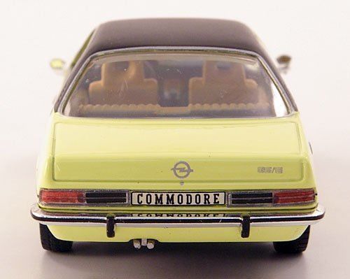 Opel Modellautos: Opel Commodore B GS/E Coupé 1972-1977 gelb / matt- schwarz – Neu und originalverpackt aus Gerlafingen von espero88 6