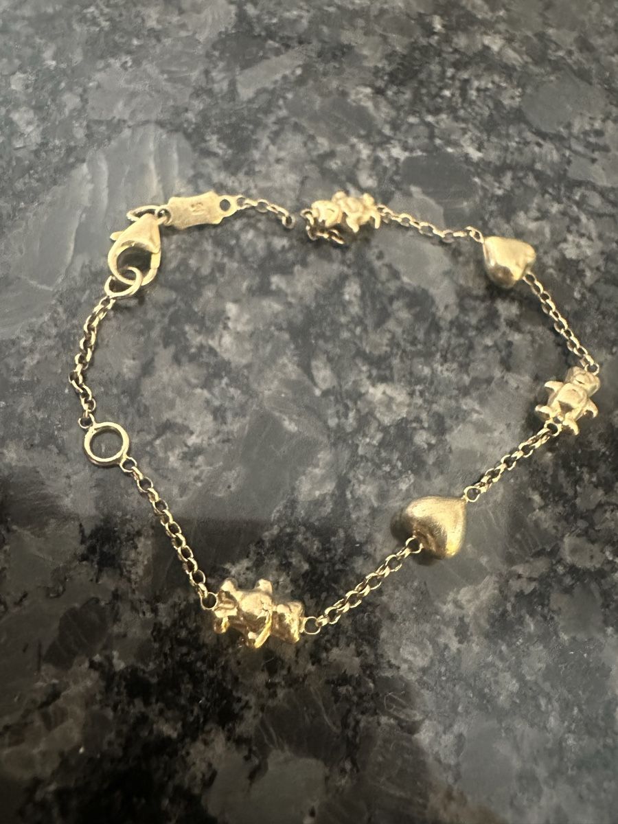 Armbänder & -reifen: Kinder Armkette 375 k gold – Gebraucht aus langenthal von Primavera1313