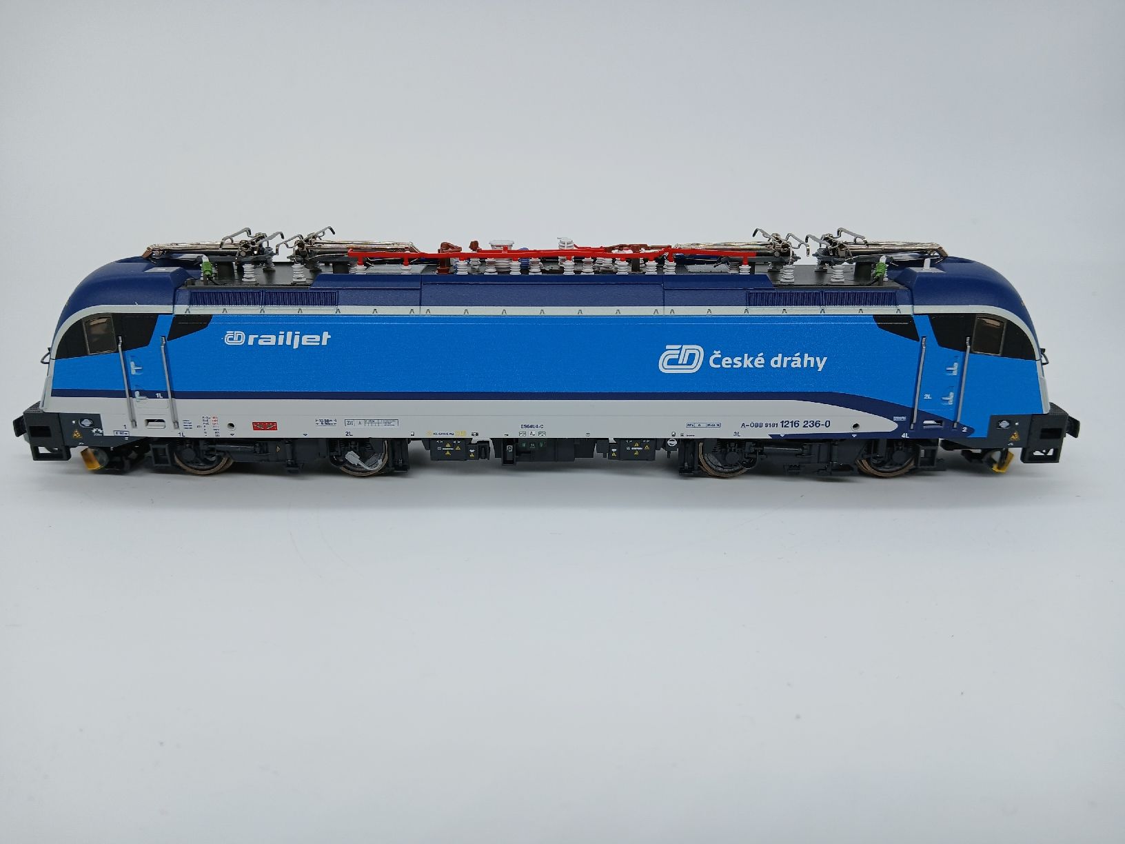 Roco Modellini di ferrovie: Roco 70487 ÖBB CD Railjet Taurus 1216 – Nuovo (secondo la descrizione) da Interlaken venduto da F.Loco 2
