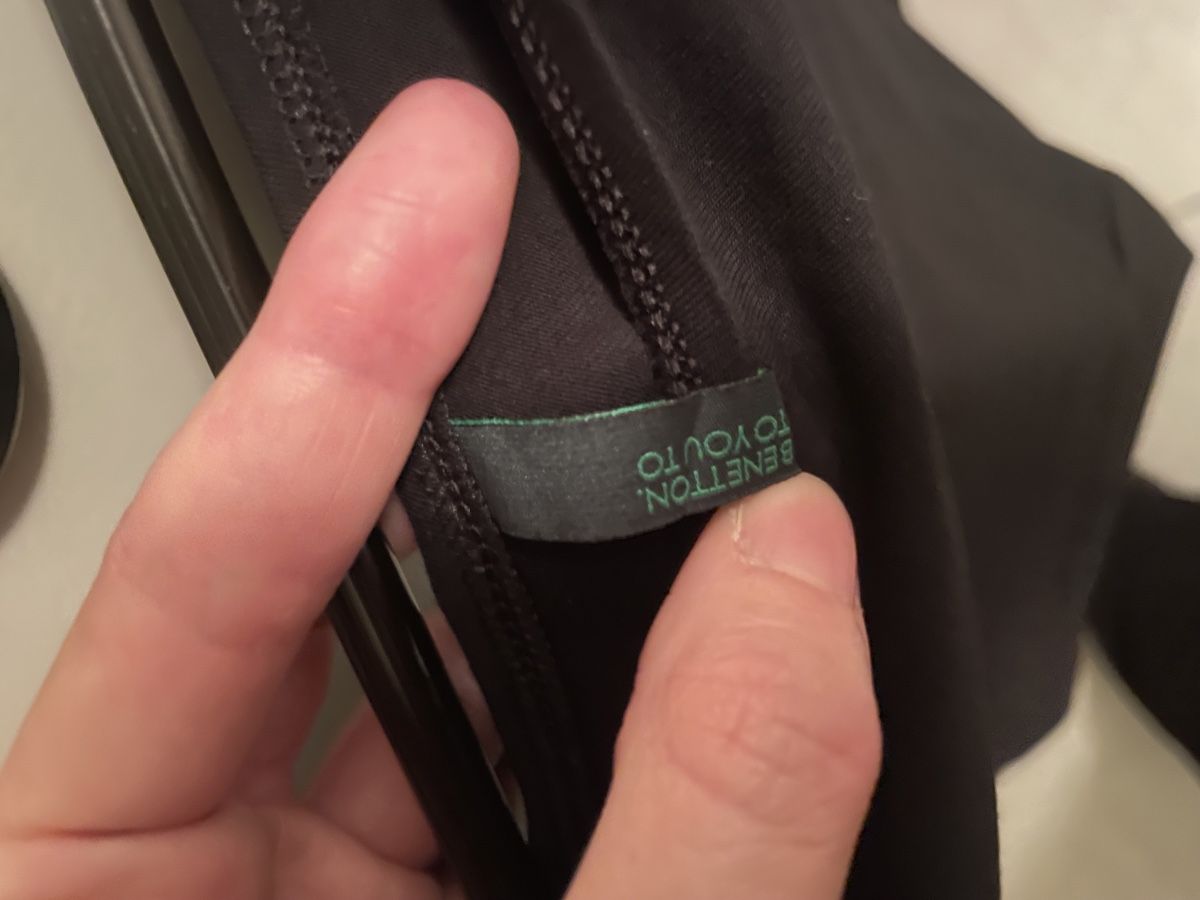 Benetton Vestiti: Robe Benetton assymétrique neuve – Nuovo e nell'imballaggio originale da Vuadens venduto da Nina11 1