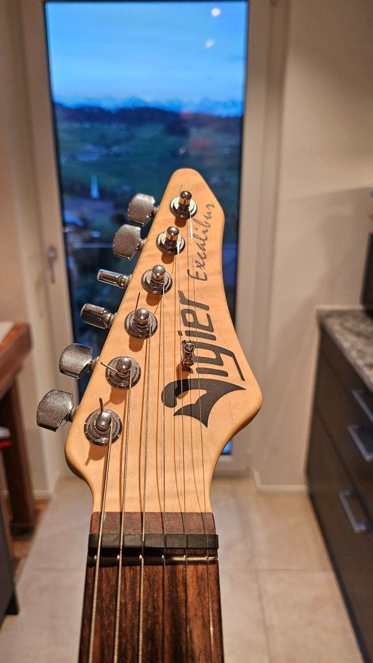 Musikinstrumente: Vigier Excalibur Special HSH e-Gitarre - Sunburst – Gebraucht aus Goldiwil (Thun) von rkweiss 5