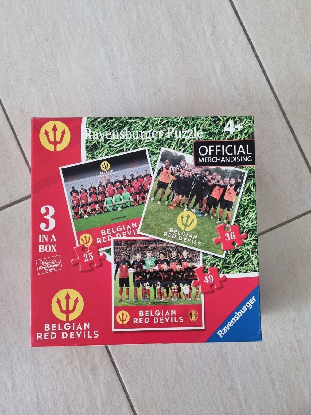 Ravensburger Puzzle: 3 Puzzle Belgien – Usato da Ganterschwil venduto da Nike18