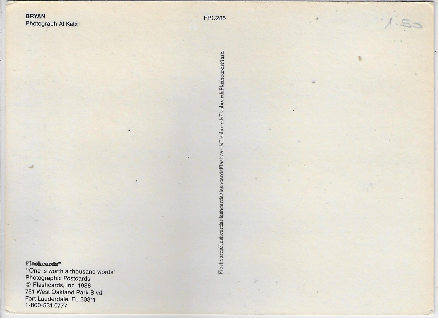 Cartoline postali: Bryan - Photographie Al Katz - Flashcards – Usato da Ettingen venduto da Kartenplanet 1
