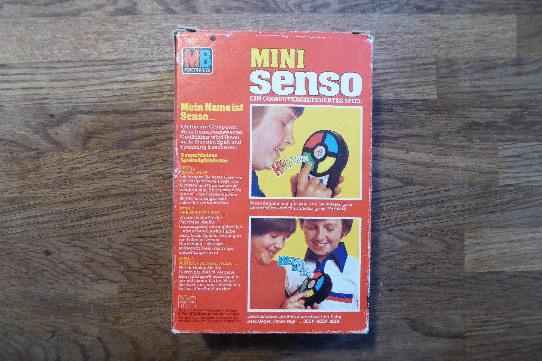 Giochi: MB Vintage Mini Senso in OVP – Usato da Allschwil venduto da Summelsarium 2