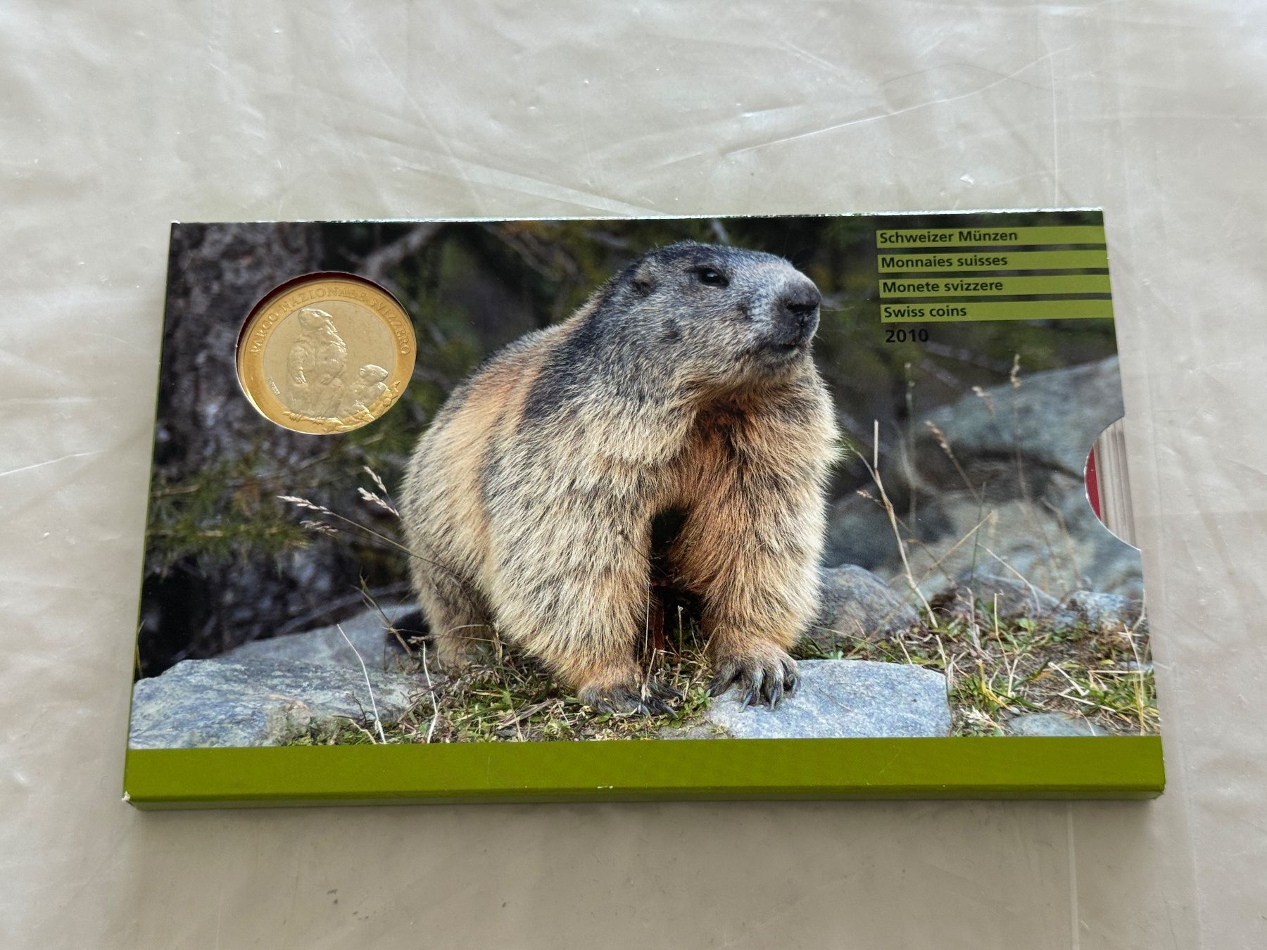 Tutti le monete: Schweizer Münzsatz 2010  Stempelglanz – Nuovo (secondo la descrizione) da Wallisellen venduto da SWISS_SILVER1